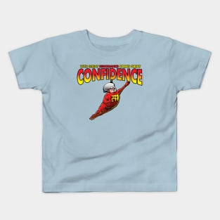 With Great Confidence Kids T-Shirt